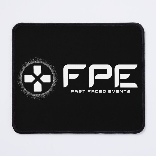 Item preview, Fast Paced Events White Version Logo designed and sold by AmberCyprian.