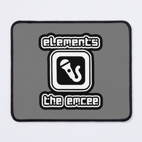 Item preview, THE EMCEE - BLK ON WHT  designed and sold by HUSTLE-N-FAITH.