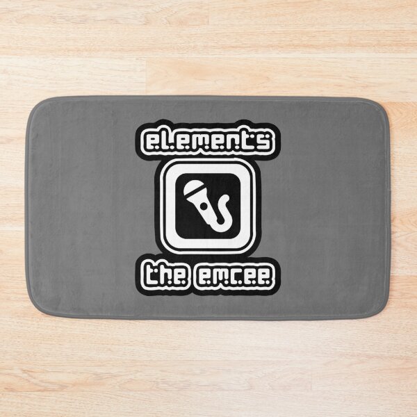 Item preview, THE EMCEE - BLK ON WHT  designed and sold by HUSTLE-N-FAITH.