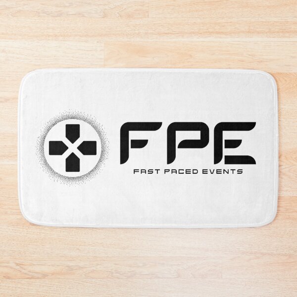 Item preview, Fast Paced Events Black Version Logo designed and sold by AmberCyprian.