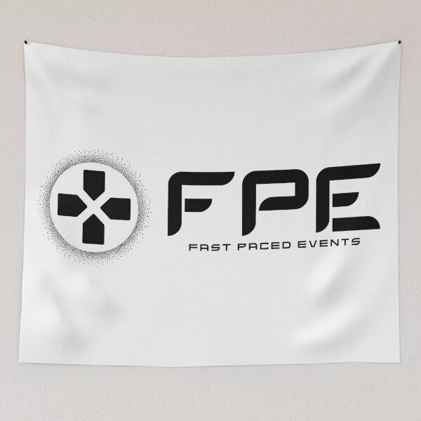 Item preview, Fast Paced Events Black Version Logo designed and sold by AmberCyprian.