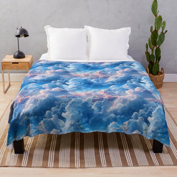 Item preview, Celestial Canopy of Blue and Peach designed and sold by NTGUILTY.