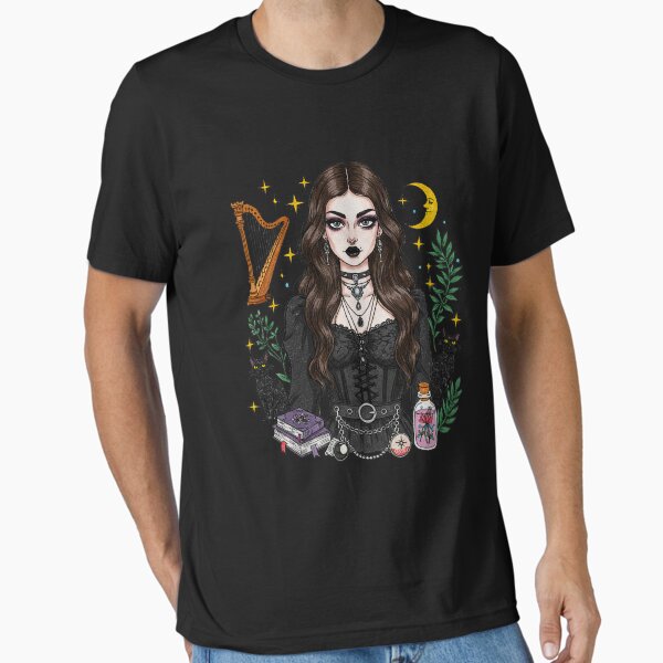 Artikel-Vorschau von Verzaubertes Gothic-Porträt mit schwarzen Katzen, designt und verkauft von 1artcolor.