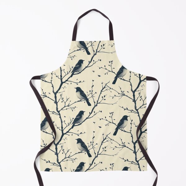 Item preview, Monochrome Birdsong Branches designed and sold by NTGUILTY.