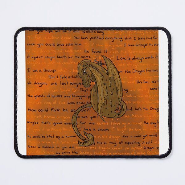 Item preview, HTTYD Wodensfang with Quotes designed and sold by Firefly Drawings.