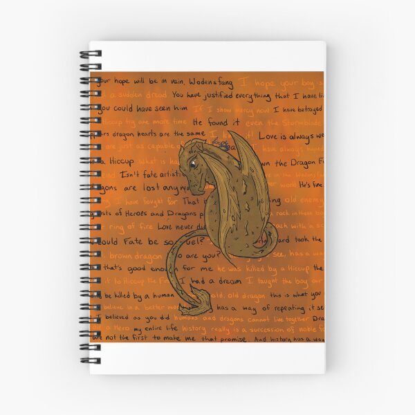 Item preview, HTTYD Wodensfang with Quotes designed and sold by Firefly Drawings.