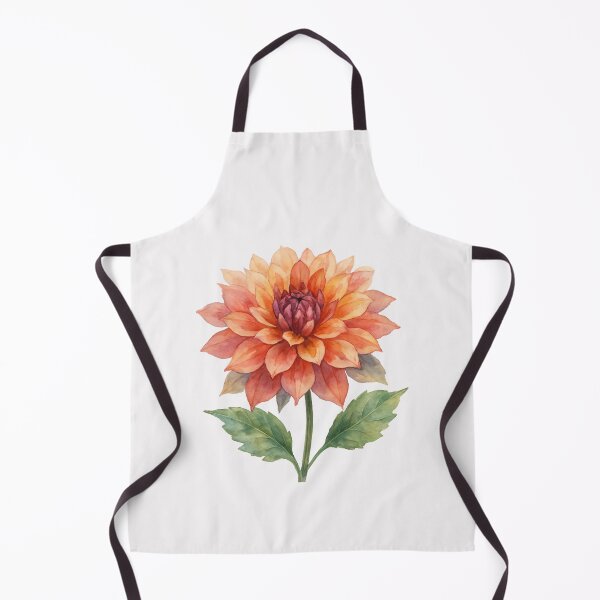 Artikelvorschau, Original Dahlia Flower Watercolor entworfen und verkauft von Pirascano.