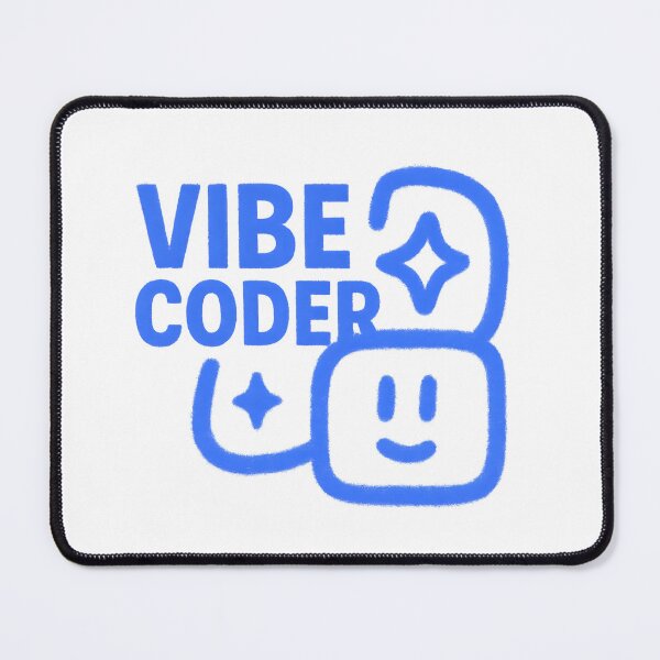 Item preview, vibe coder – retro smiley computer sticker designed and sold by sagepixel.
