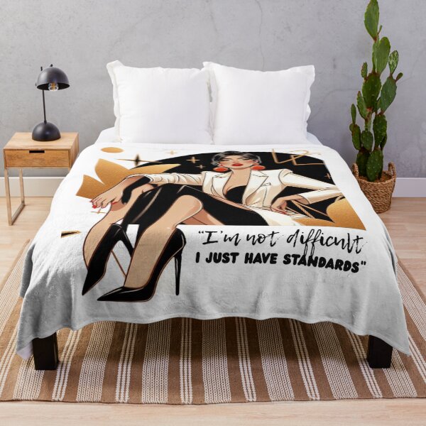 Item preview, High Standards Only – Glam Woman with Bold Attitude designed and sold by JenniferCreaArte .