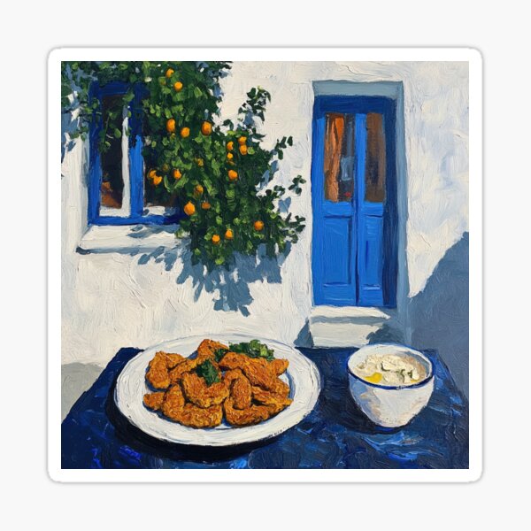 Item preview, Kibbeh | Post-impressionist painting style designed and sold by ComicsFactory.