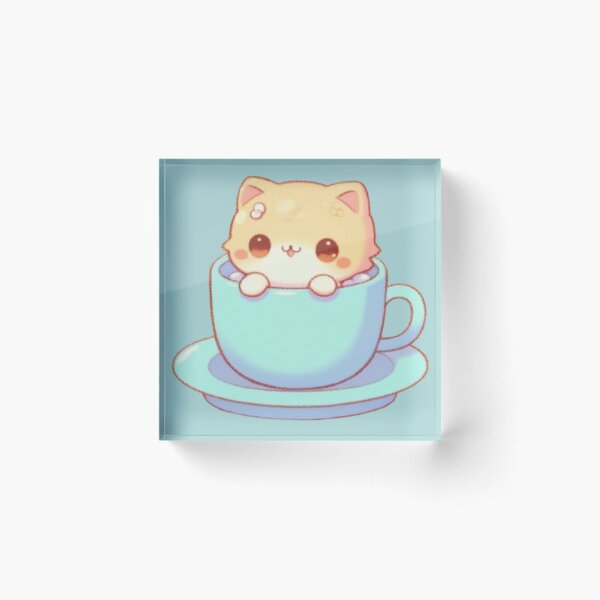 Item preview, Kitty in a mug  designed and sold by Lastsnoww.