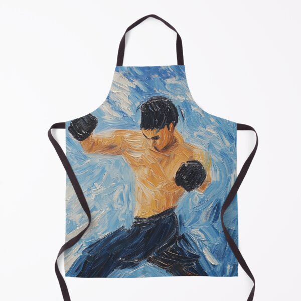 Item preview, Kickboxer | Post-impressionist painting style designed and sold by ComicsFactory.
