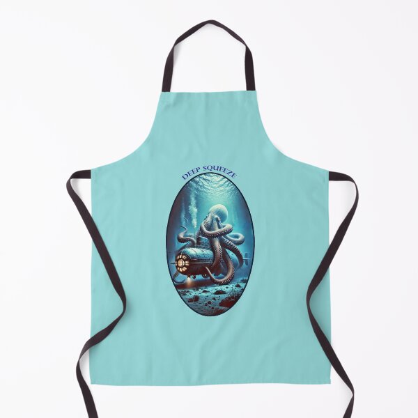 Item preview, Giant Octopus with its Arms Wrapped Around a Submarine URM designed and sold by urmaddad.