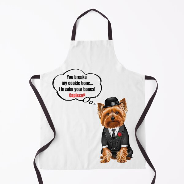 Item preview, Yorkshire Terrier Mafia Boss – Funny “Don’t Break My Treat” Dog Lover Design designed and sold by Fredster1966.