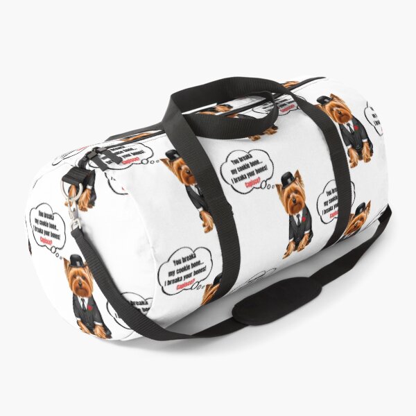 Item preview, Yorkshire Terrier Mafia Boss – Funny “Don’t Break My Treat” Dog Lover Design designed and sold by Fredster1966.