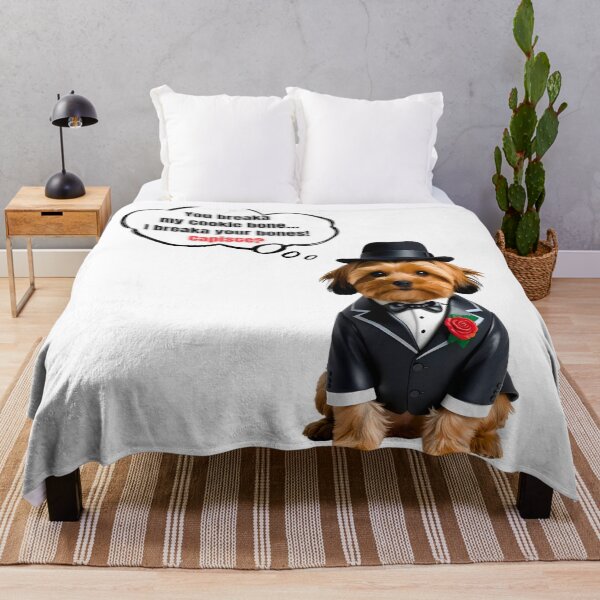 Item preview, Yorkipoo Mafia Boss – Funny “Don’t Break My Treat” Cute Dog Lover Design designed and sold by Fredster1966.