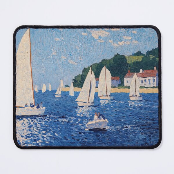 Item preview, Kiel Regatta | Post-impressionist painting style designed and sold by ComicsFactory.