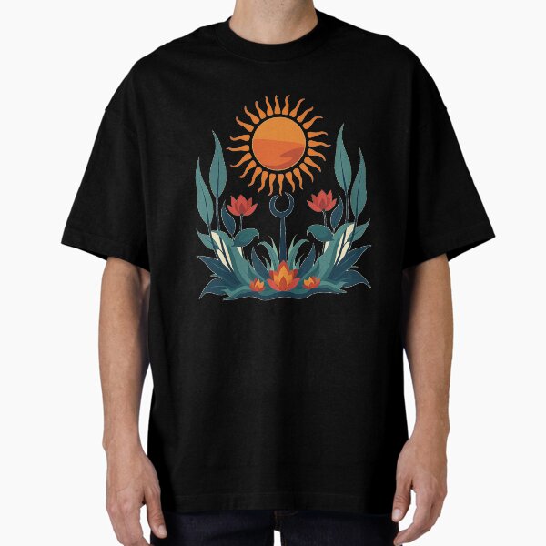 Aperçu de l'œuvre lotus et soleil créée et vendue par MuniraAli.