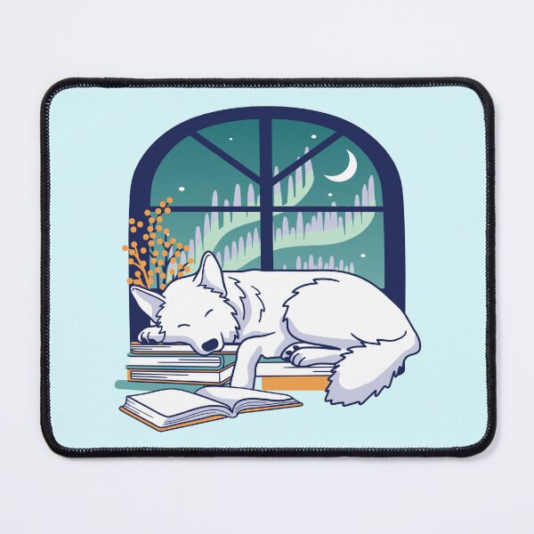 Item preview, Sleepy White Swiss Shepherd designed and sold by Wlaurence.