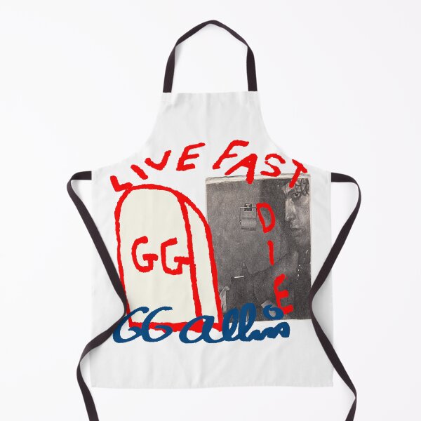Item preview, GG ALLIN - LIVE FAST DIE FAST designed and sold by skeletons-lair.