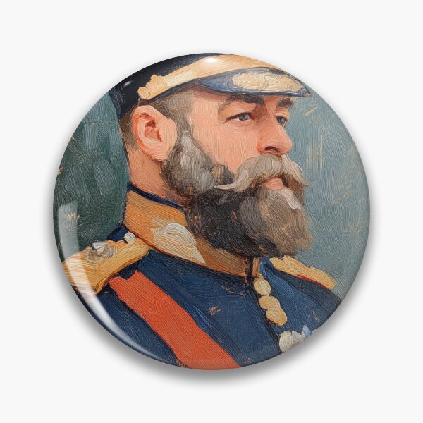 Item preview, King Edward VII | Post-impressionist painting style designed and sold by ComicsFactory.