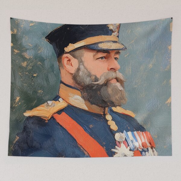 Item preview, King Edward VII | Post-impressionist painting style designed and sold by ComicsFactory.