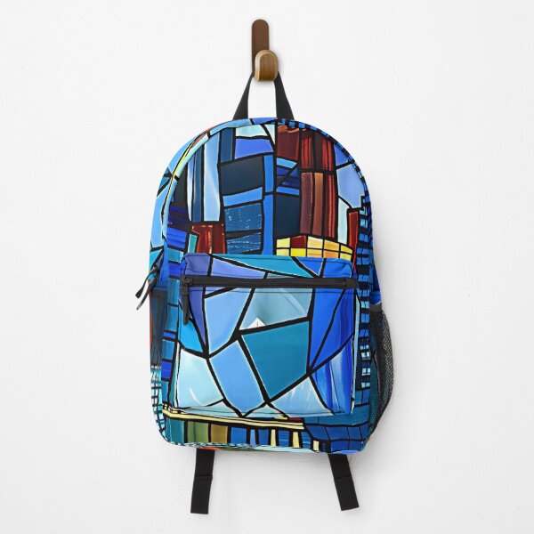 Item preview, Mosaic Cityscape designed and sold by Bliss Find And Design.