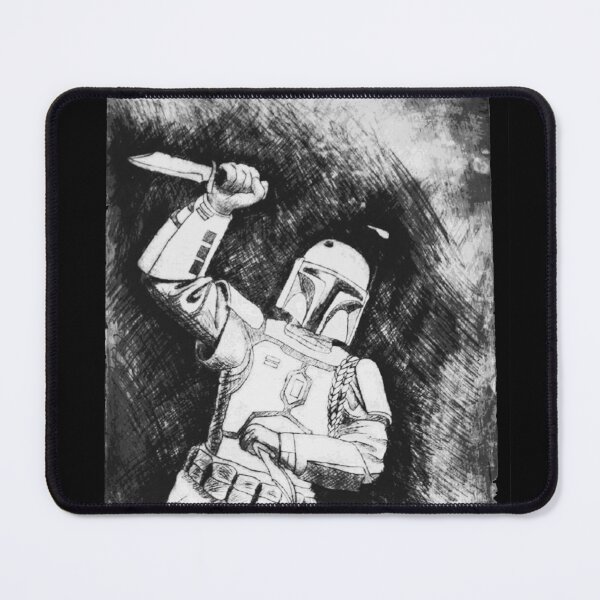 Item preview, Boba - Linocut designed and sold by Paralyzed Puppets.