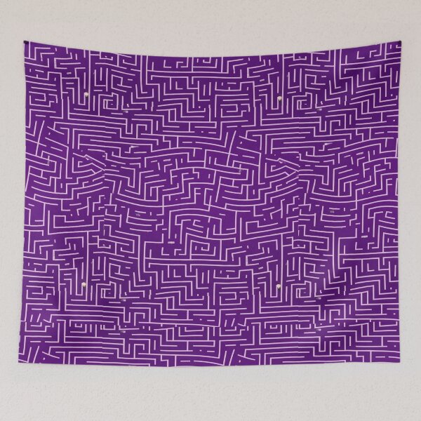 Item preview, The Purple Maze designed and sold by Zenvo.