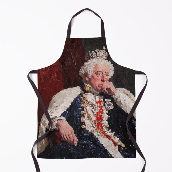 Item preview, King George III | Post-impressionist painting style designed and sold by ComicsFactory.