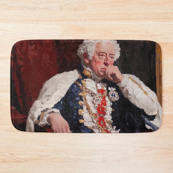 Item preview, King George III | Post-impressionist painting style designed and sold by ComicsFactory.