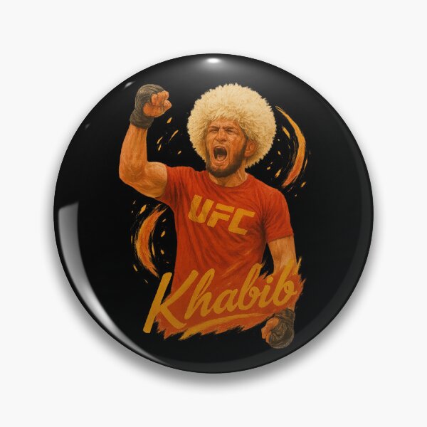 Item preview, Khabib Nurmagomedov UFC Art – Warrior Spirit MMA Champion Tribute designed and sold by VintageVibes Co..
