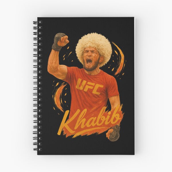 Item preview, Khabib Nurmagomedov UFC Art – Warrior Spirit MMA Champion Tribute	 designed and sold by VintageVibes Co..
