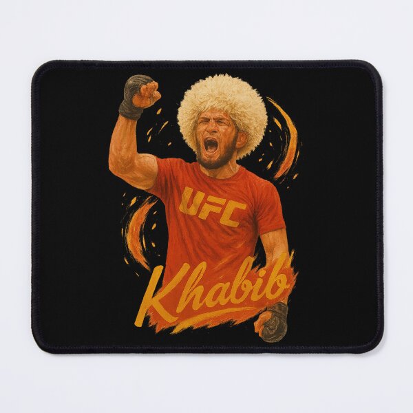 Item preview, Khabib Nurmagomedov UFC Art – Warrior Spirit MMA Champion Tribute designed and sold by VintageVibes Co..