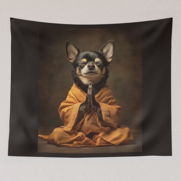Item preview, Meditating Chihuahua2 designed and sold by peterlawrence13.