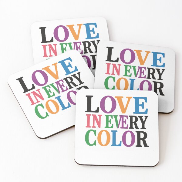 Item preview,  Love In Every Color, , Friendship, Admiration, Warmth designed and sold by Right-UR.