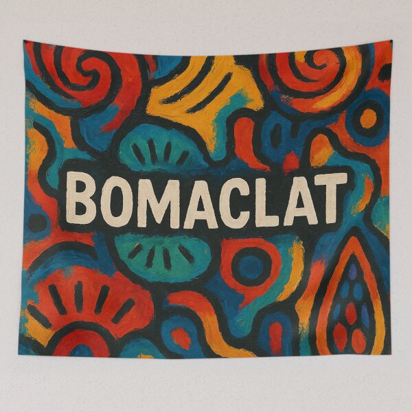 Item preview, Vibrant Abstract Bold Shapes and Colors – Bomboclat Edition designed and sold by Manyface Artistry.