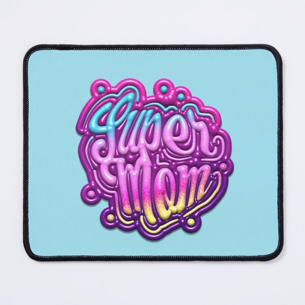 Item preview, Super mom puffy letters designed and sold by FatBirdie.
