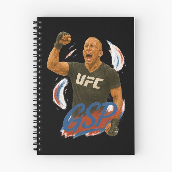 Item preview, Georges St-Pierre UFC Art – GSP Unbreakable Champion Tribute	 designed and sold by VintageVibes Co..
