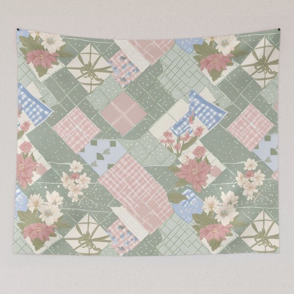 Item preview, Cottagecore Quilt Patchwork designed and sold by eunicecreative.