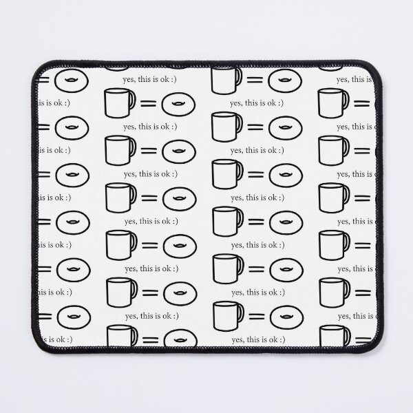 Item preview, another Cup to donut 6 - topology joke designed and sold by pollosparatodos.