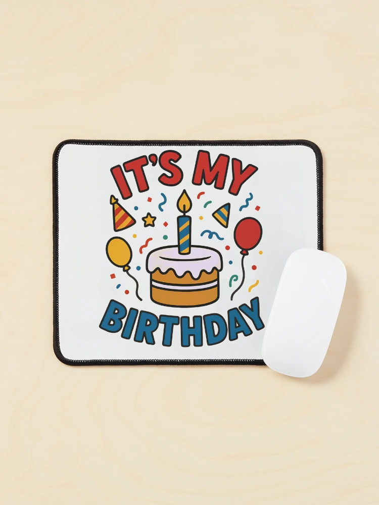 Thumbnail 1 of 5, Mouse Pad, Birthday Image designed and sold by Riff7.