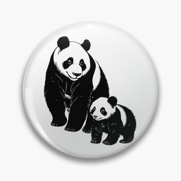 Item preview, Panda Mother and Baby designed and sold by JollyCritters.