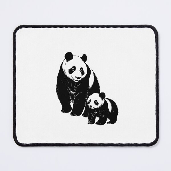Item preview, Panda Mother and Baby designed and sold by JollyCritters.
