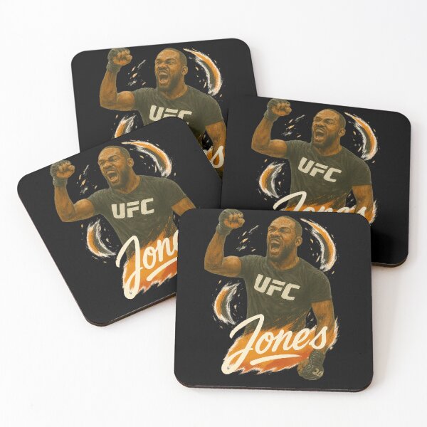 Artikelvorschau, Jon Jones UFC Art – Tribut an den Halbschwergewichtskönig und die MMA-Legende entworfen und verkauft von VintageVibes Co..
