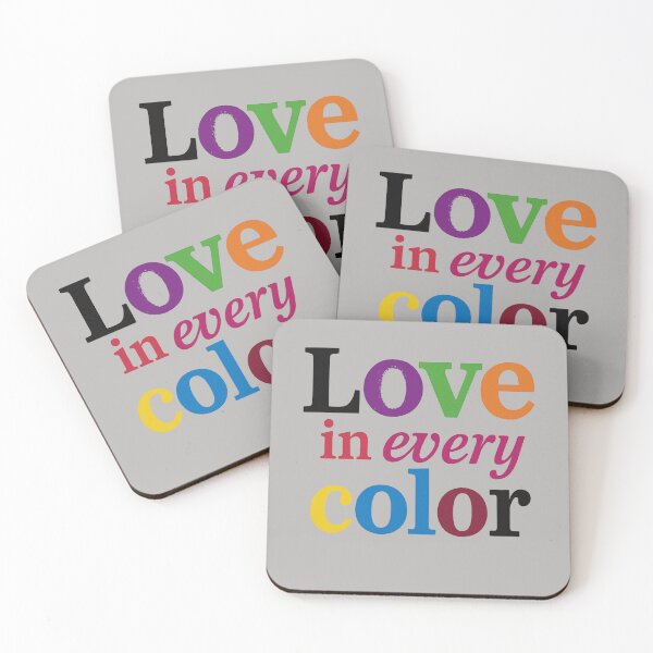 Item preview,  Love In Every Color, , Friendship, Admiration, Warmth designed and sold by Right-UR.