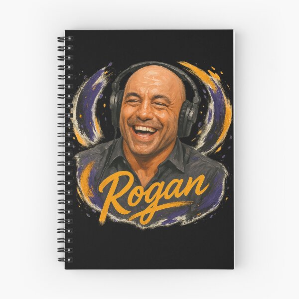 Item preview, Rogan Headphones Art – Bold Podcast Personality Portrait Design	 designed and sold by VintageVibes Co..