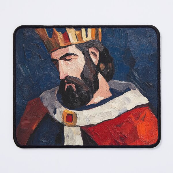 Item preview, King Richard the Lionheart | Post-impressionist painting style designed and sold by ComicsFactory.