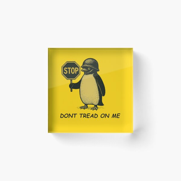 Item preview,  Don't Tread on Me! penguin best gift  designed and sold by ninetyninedesignsart.