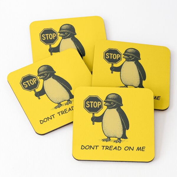 Item preview,  Don't Tread on Me! penguin best gift  designed and sold by ninetyninedesignsart.